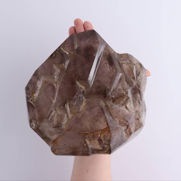 Mi Esperanza Minerals - Wholesale Spiritual Stone/Crystal - Quartz with Phantom Amethyst Freeform2