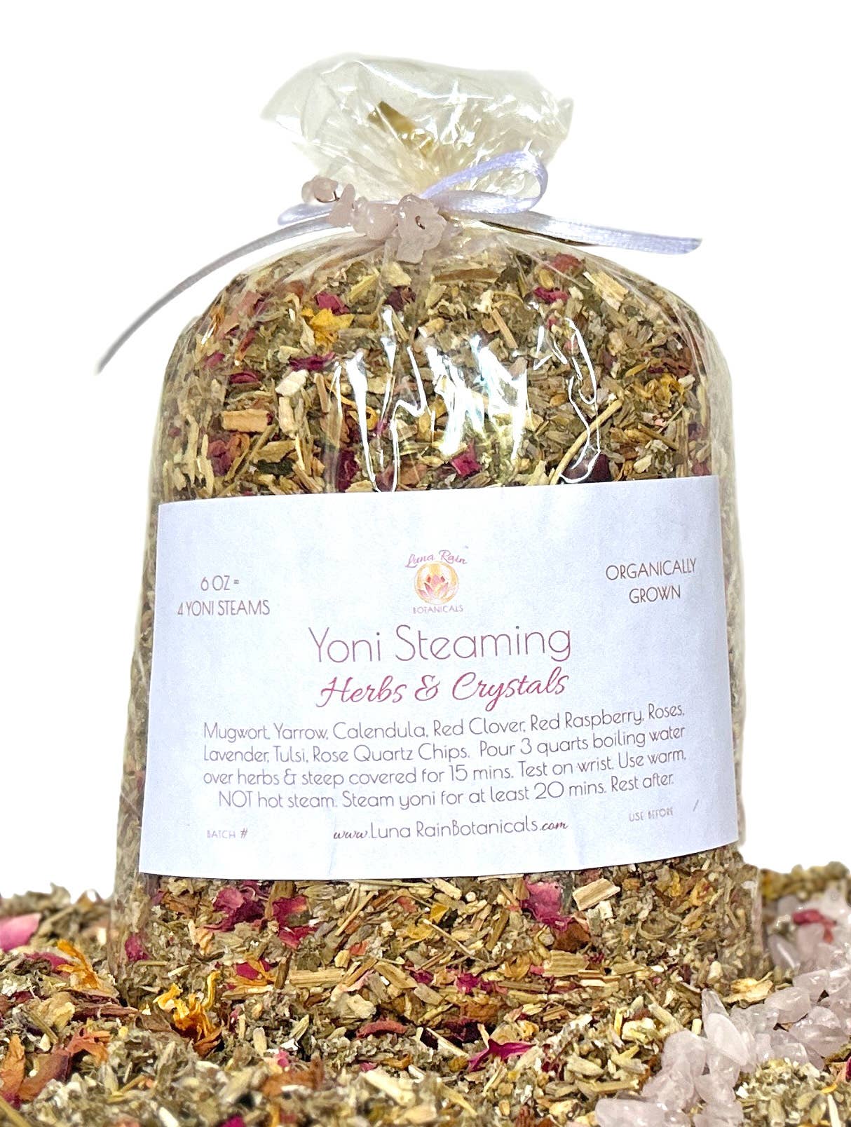 Luna Rain Botanicals – wholesale Herbs – Herbs & Crystals for Yoni Steaming1