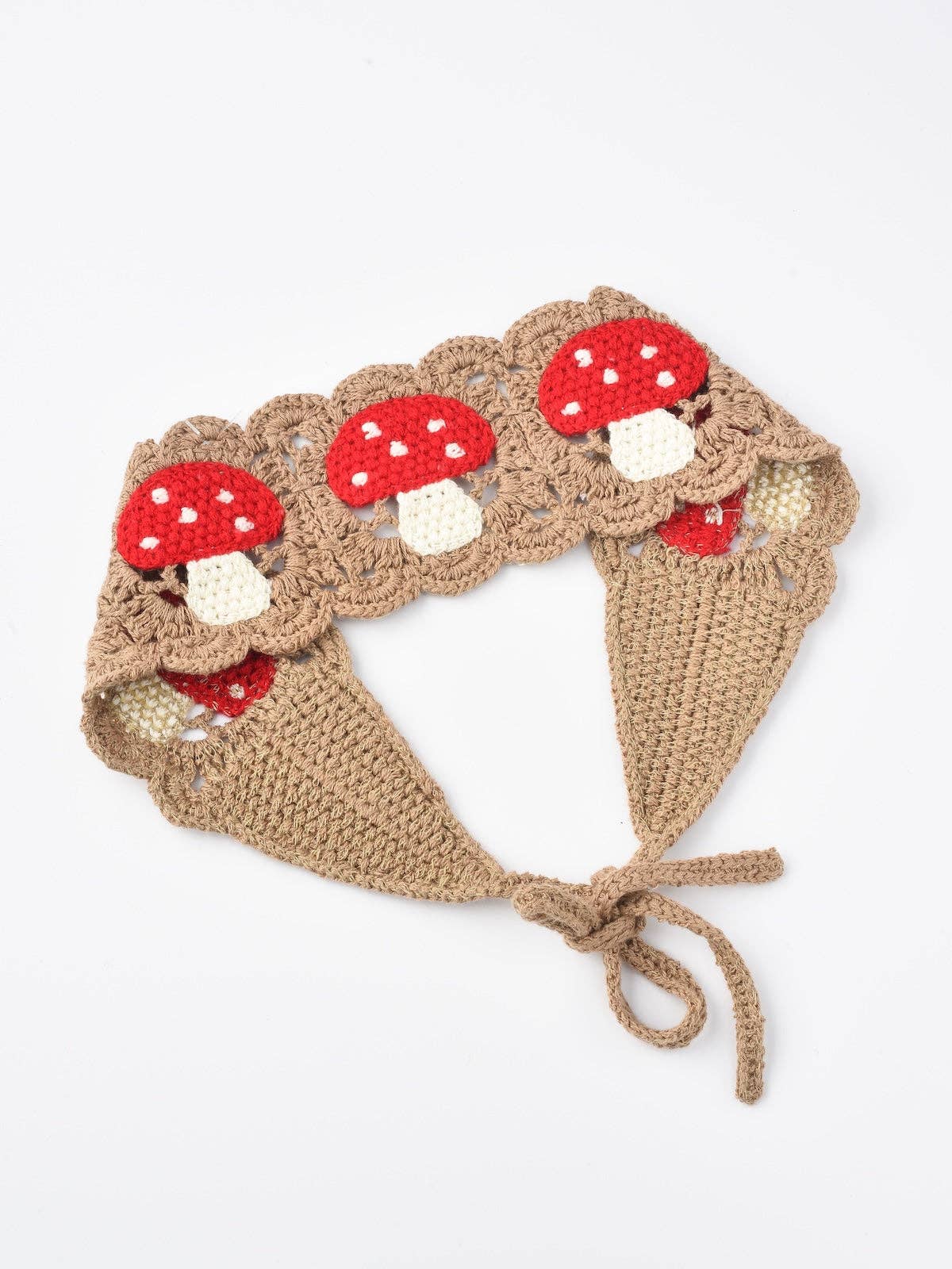 Funkyrel® Atzbranding Limited - Wholesale Fashion Headband - Women's - Haila - Crochet Mushroom Hairband9