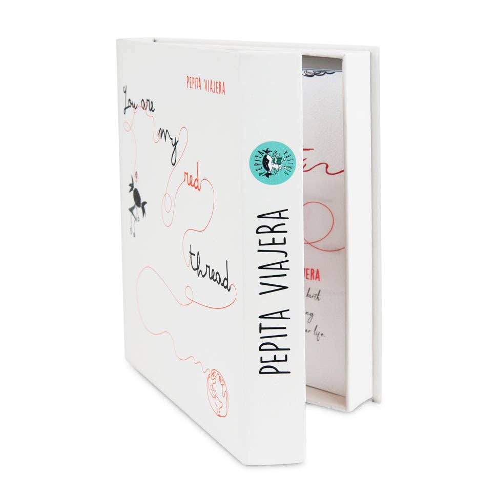 Pepita Viajera – wholesale Presentbox – Röda trådens legend specialutgåva på engelska2