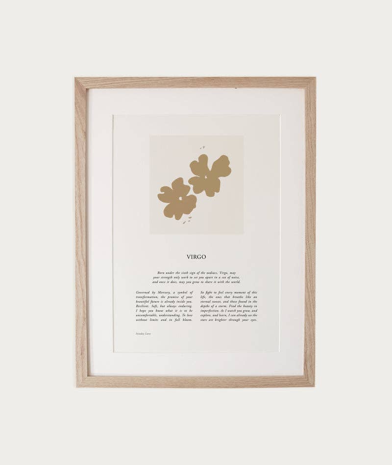 Sunday Lane - Wholesale Art Print - Virgo 040