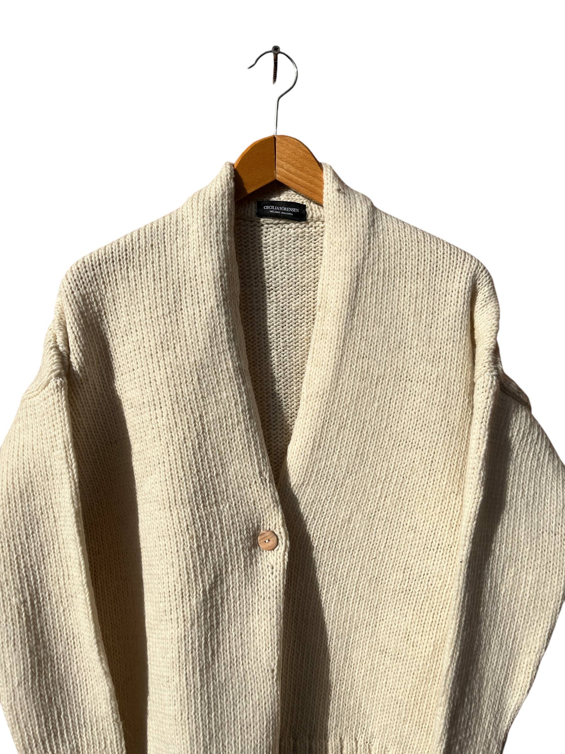 CECILIA SÖRENSEN - Wholesale Cardigan - Women's - 900 CARDIGAN - Artisan Undyed Wool Spain5