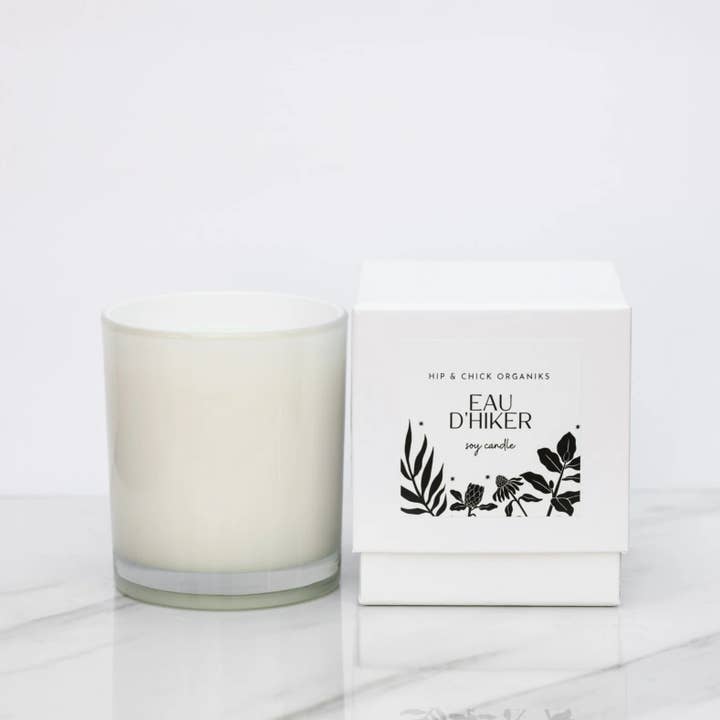 Eau D'Hiker - Vela de soja para venta al por mayor de Hip & Chick Organiks