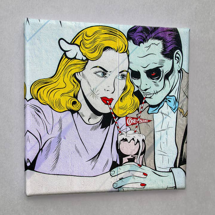 Impresión en lienzo #00857 de Coney Street Art para venta al por mayor de Eicie