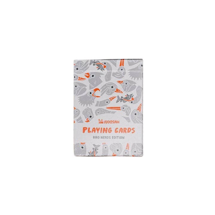 Woosah Outfitters - Venta al por mayor Baraja de cartas - Juego de cartas Bird Nerd