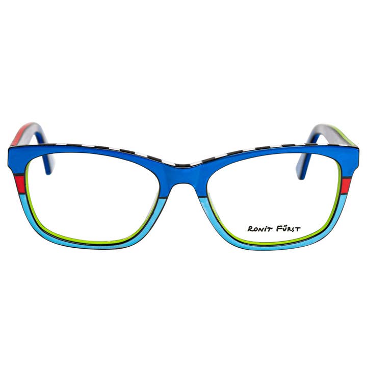 Quadratisches subtiles Cat-Eye 4625-BLU für den Großhandel von Ronit Fürst