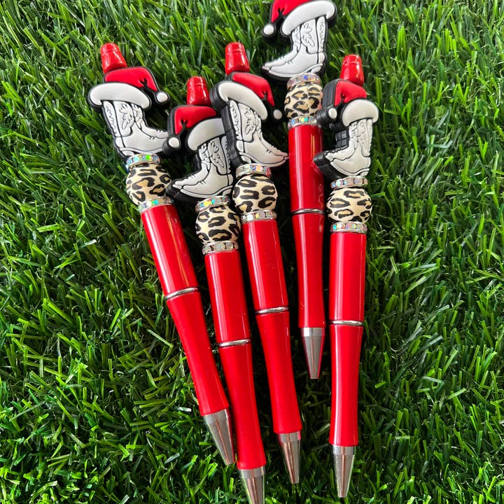 Cowboy Boots Holiday Pen Collection *Ready to Ship* for wholesale by Spark Sunshine Designs