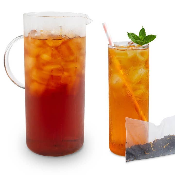 Mackinac Tea & Spice llc - Wholesale Tea bags - Iced Peach Cold Brew Tea - 3 Quart Sized Bags1