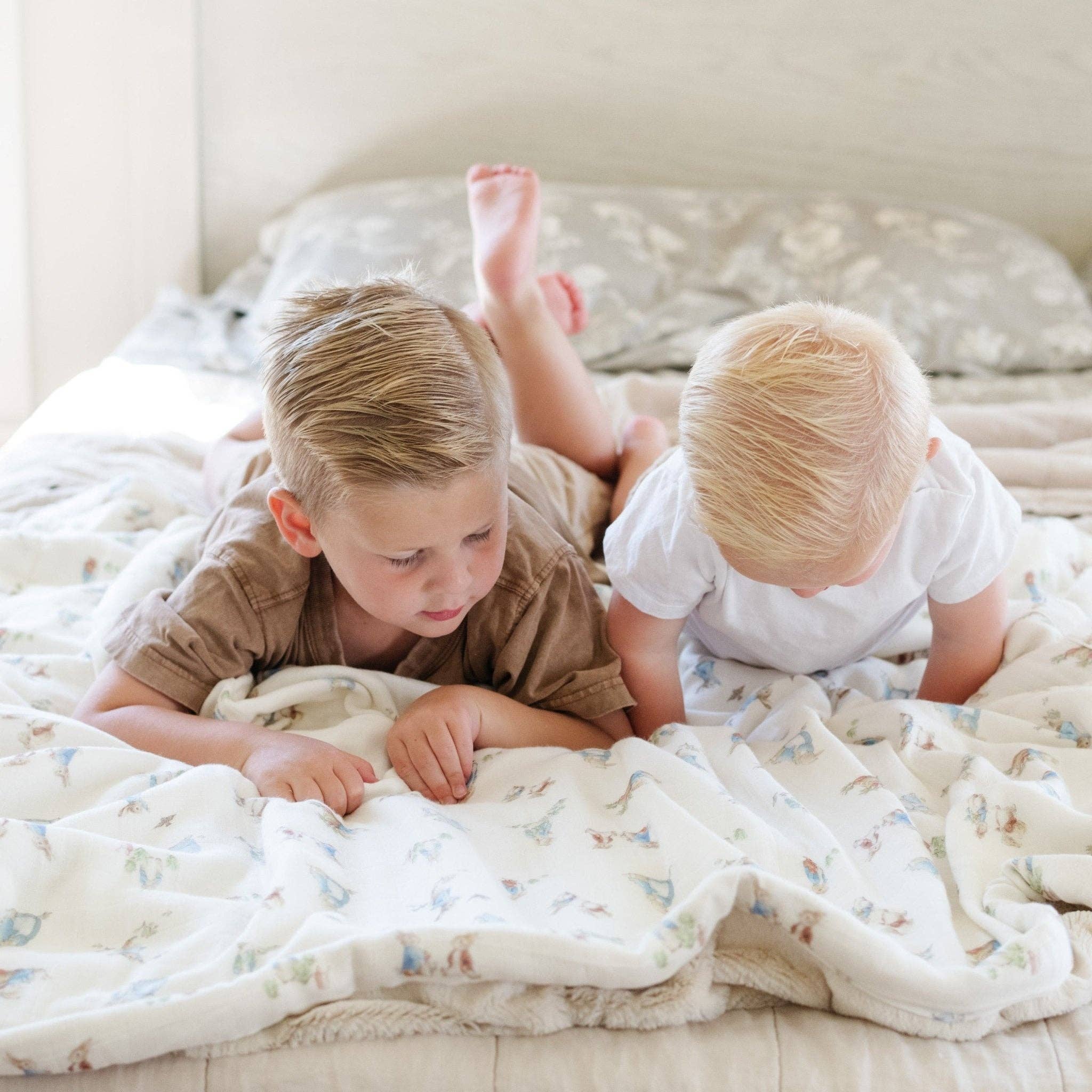 Saranoni - Wholesale Bedding Blanket - Kids & Baby - PETER RABBIT™ BAMBOO RAYON MUSLIN/LUSH BLANKETS8