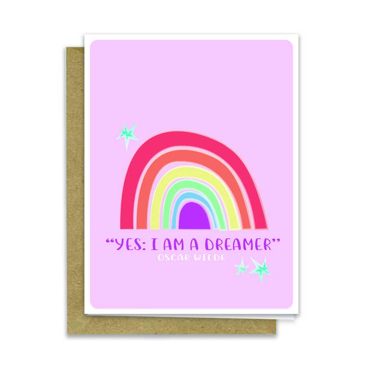 Sognatore A2 Biglietto di Incoraggiamento Ecologico per la vendita all'ingrosso da parte di mavisBLUE paper goods