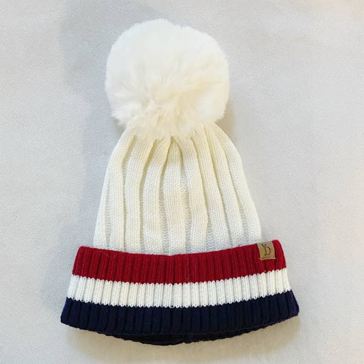 Ellison+Young - Wholesale Beanie - Women's - Deluna Stripe Beanie