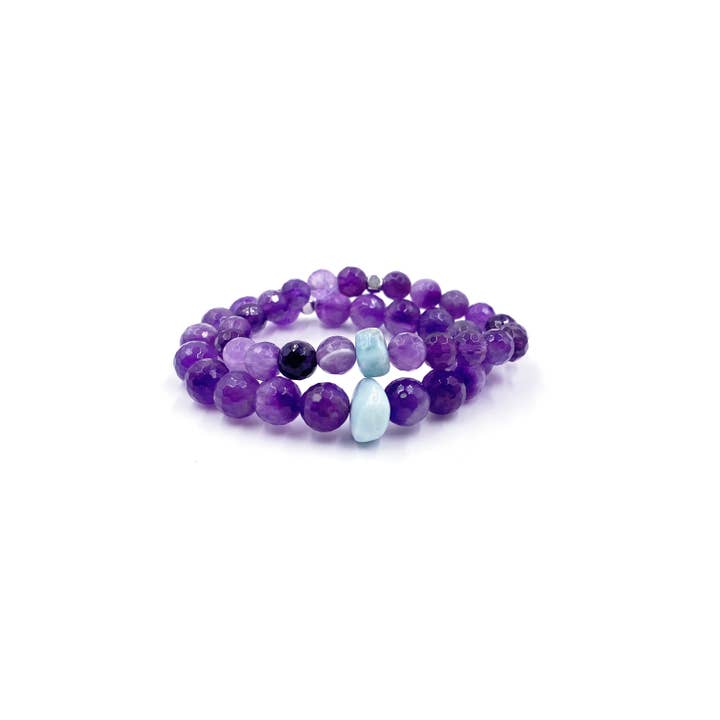 Hope Amethyst Bracelet for wholesale by Batey Girls