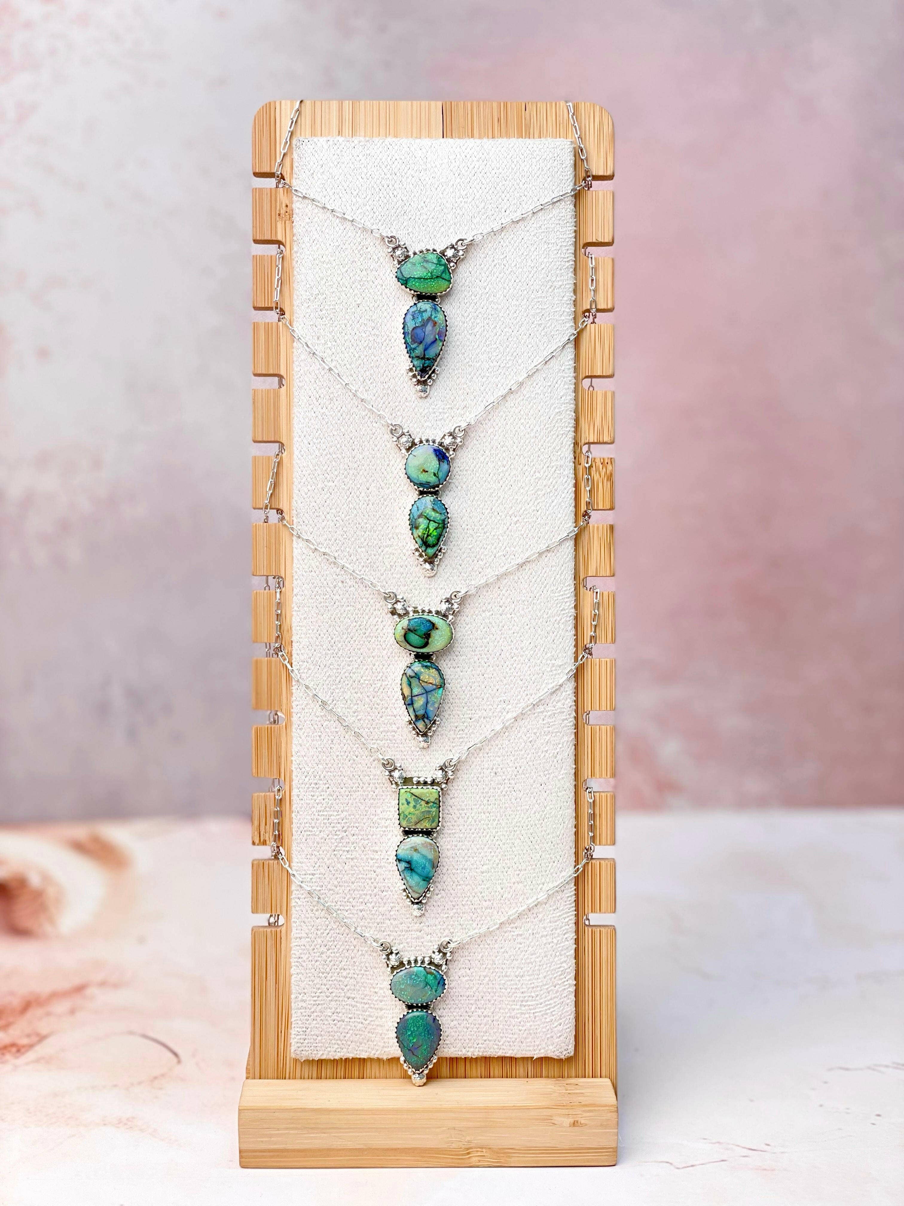 Krush Kandy – Engroshandel Halskæde med vedhæng – Unikke Sterling Opal Halskæder1