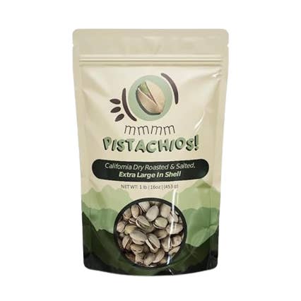 Ristede & Saltede pistacienødder for engroshandel hos Mmmm Good Foods
