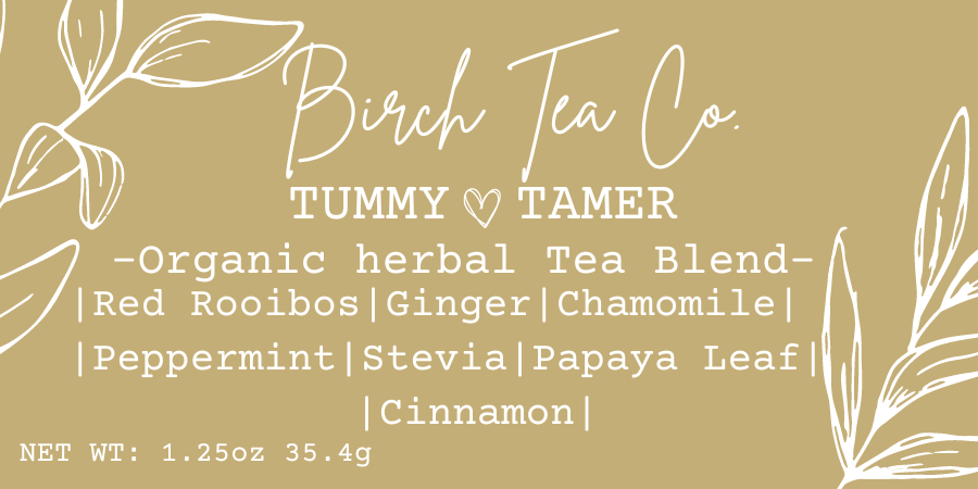 Birch Tea Co. - Wholesale Loose Tea - Tummy Tamer - Peppermint Loose Leaf Tea Blend9