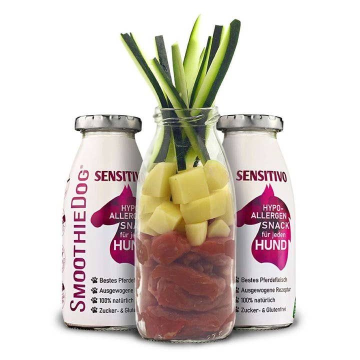 SmoothieDog - Vendita all'ingrosso Cibo - Cani - 
Smoothie per cani Sensitivo Natural Dog Snack senza zucchero3