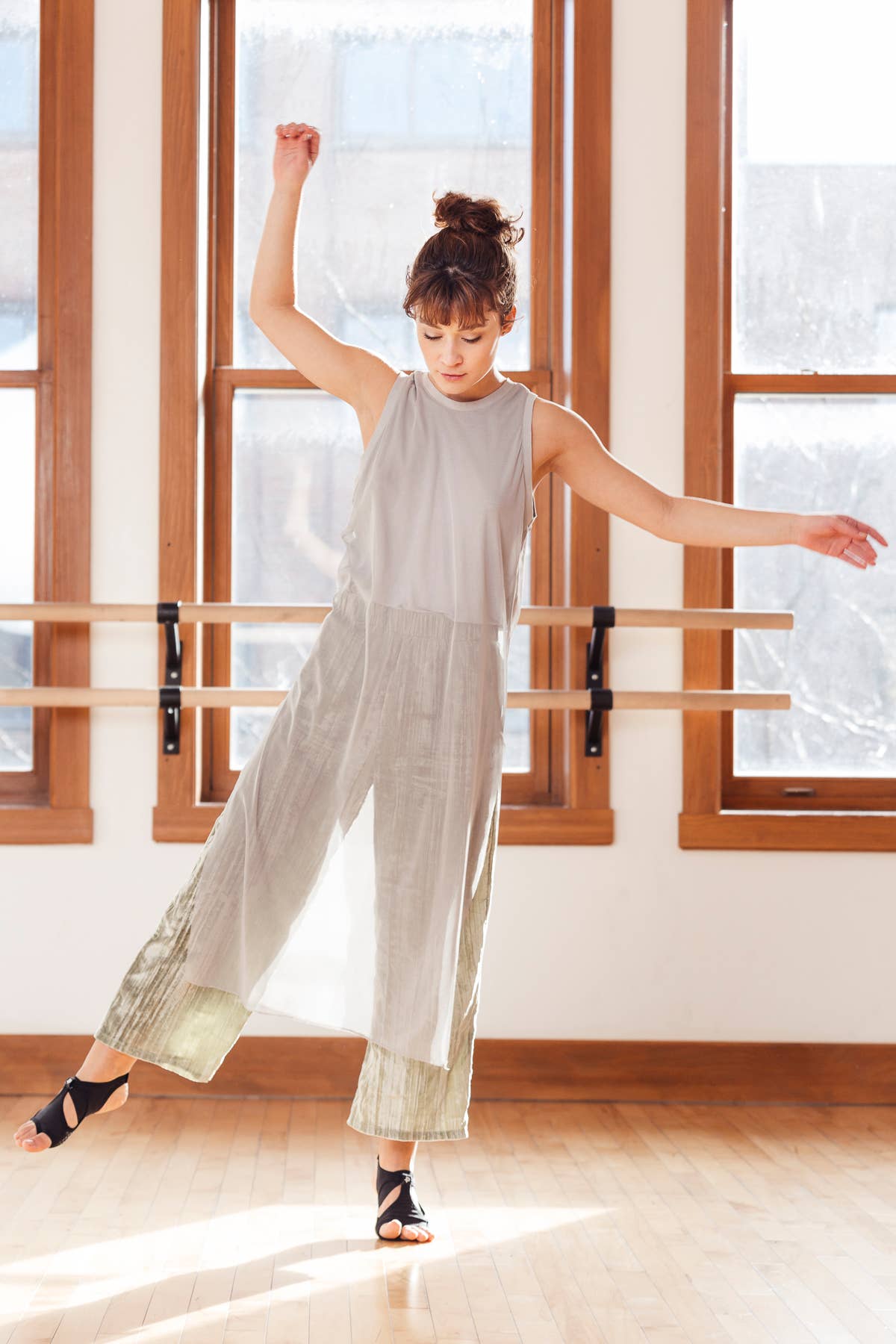 PIGA - Vente Chaussettes – femme - Chaussettes antidérapantes PigaOne™ pour stabilité - yoga, pilates, barre, fitness7