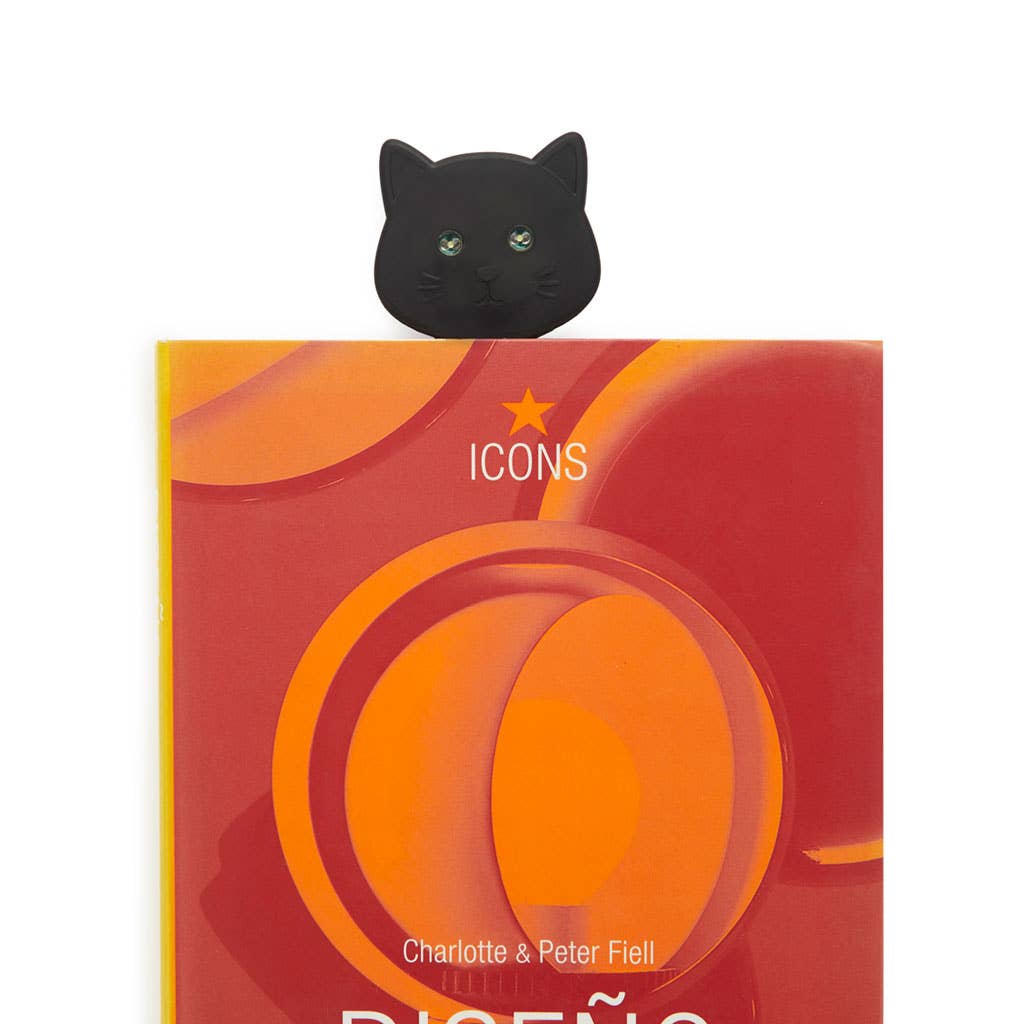 Balvi – wholesale Booklight – Reading light, Meow, black, silicone, 2xCR12208