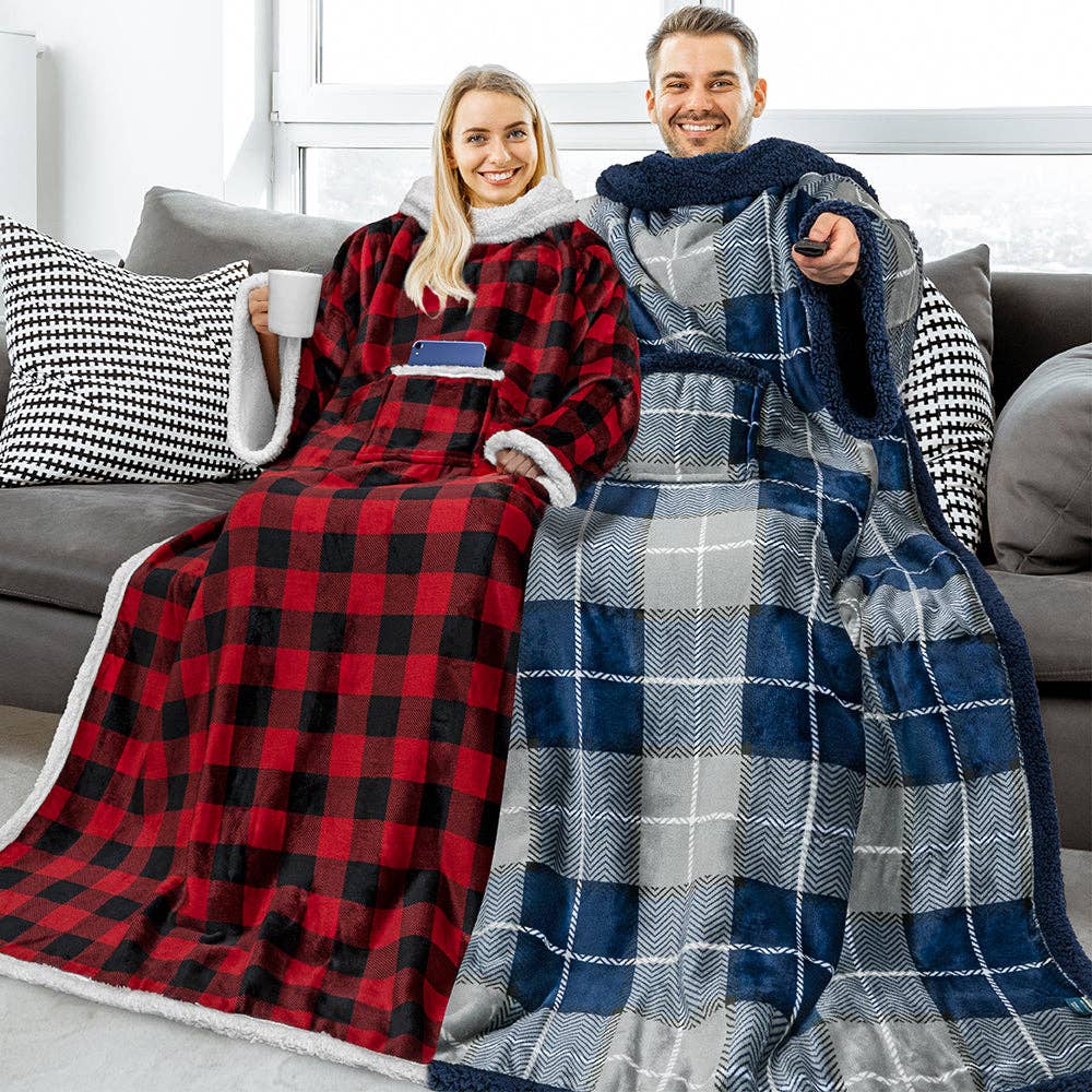 Pavilia - Vendita all'ingrosso Plaid - Coperta con maniche - Tasca applicata142