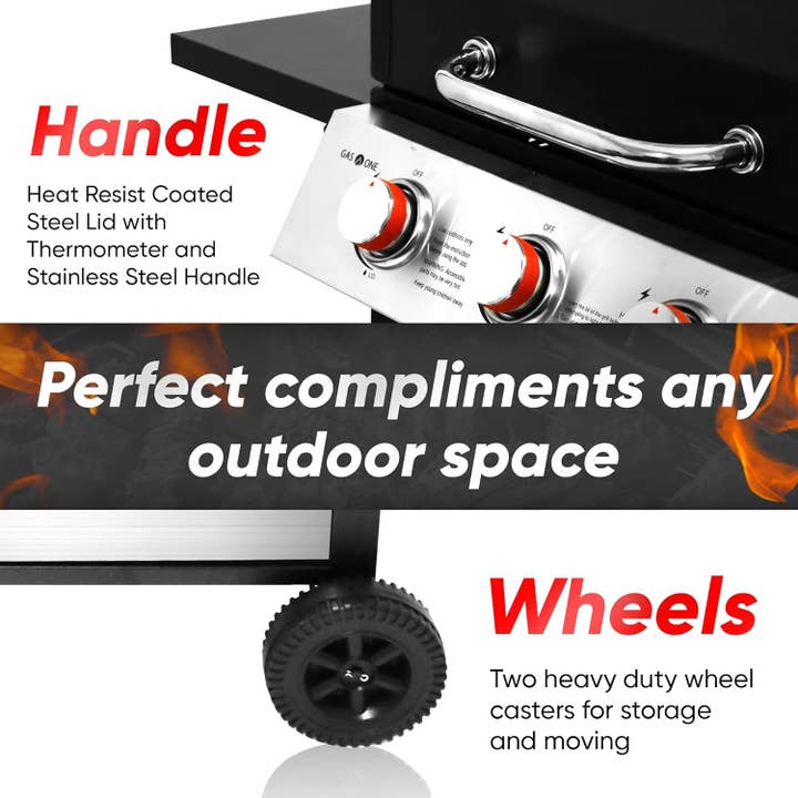 ShipItFurniture - Wholesale Outdoor Grill Tools - 3 Burner Stainless Steel Propane Gas Grill With Cabinet6
