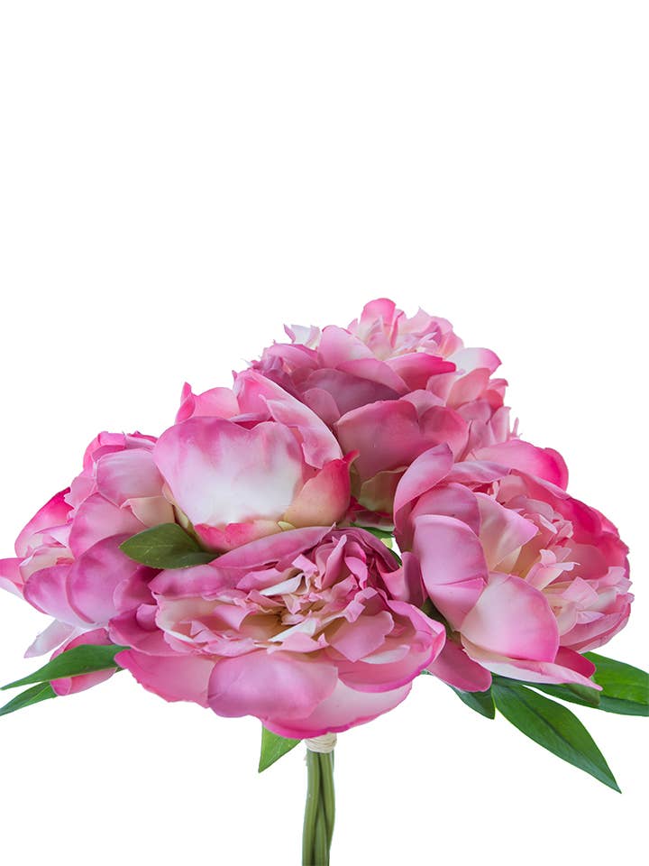 American Best - Wholesale Artificial Flowers - 10" FRESH TOUCHPEONY BUNDLE4