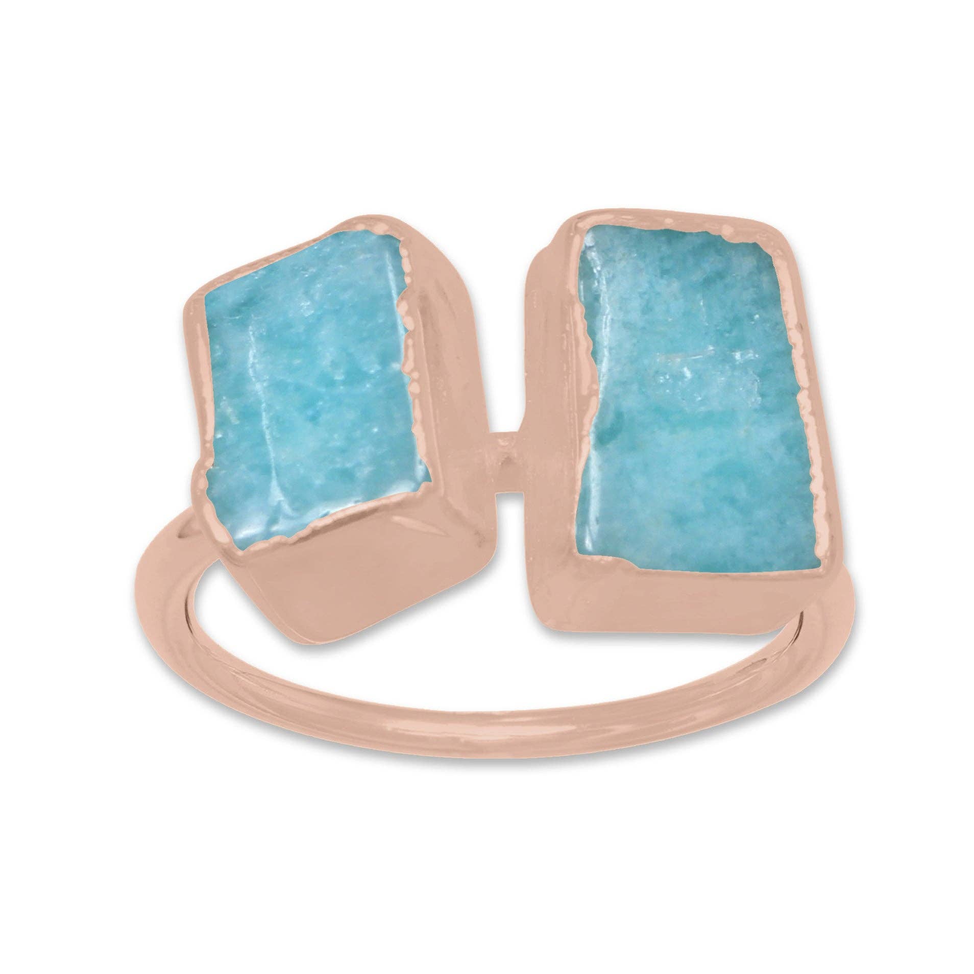 Handmade Jewels - Wholesale Cocktail/Statement Ring - Raw Crystal Ring – Silver, Gold, Rose Gold & Black Rhodium Finish | Natural Stones (Made to Order)9