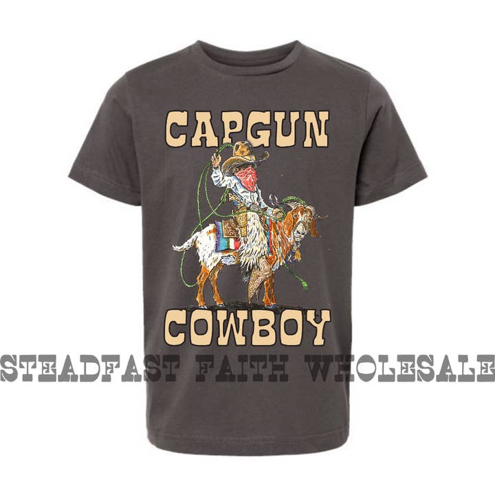 Cap Gun Cowboy for wholesale by Steadfast Faith Wholesale