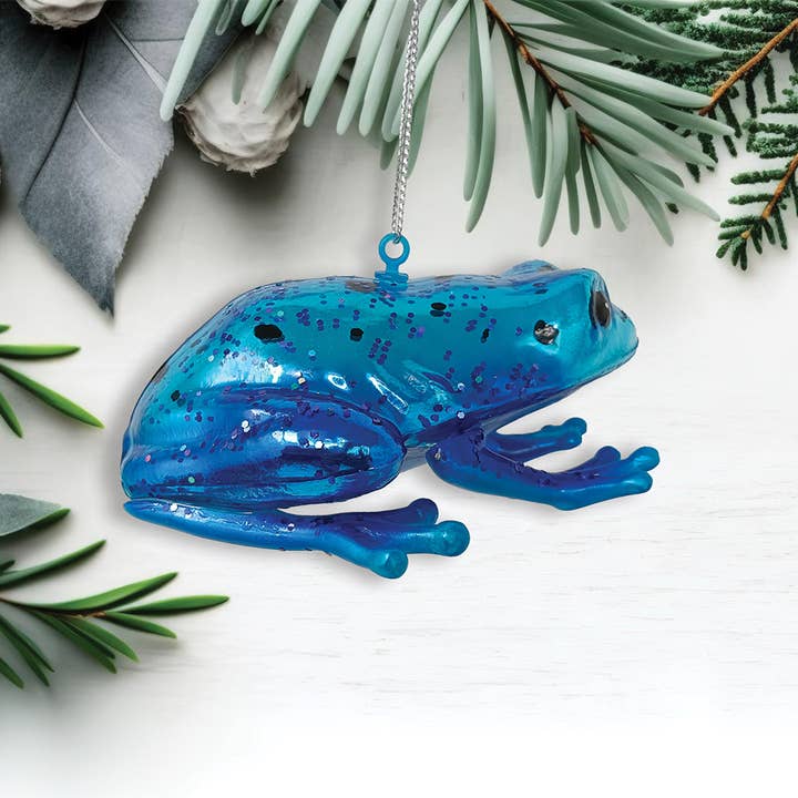 OrnamentallyYou – wholesale Ornament – Poison Dart Frog Glass Christmas Ornament3