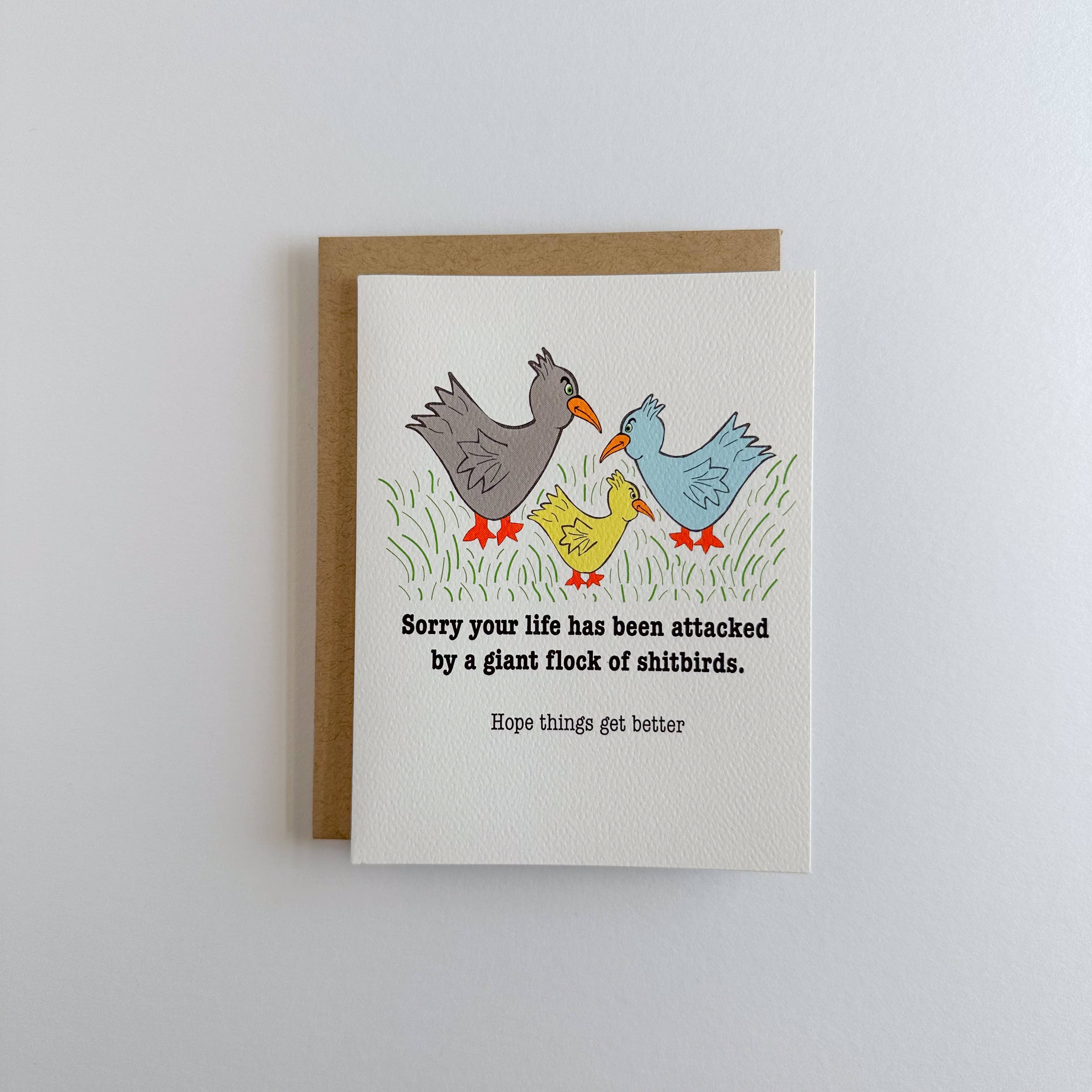Wild Card Creations - Wholesale Encouragement Card - Shitbird Encouragement1