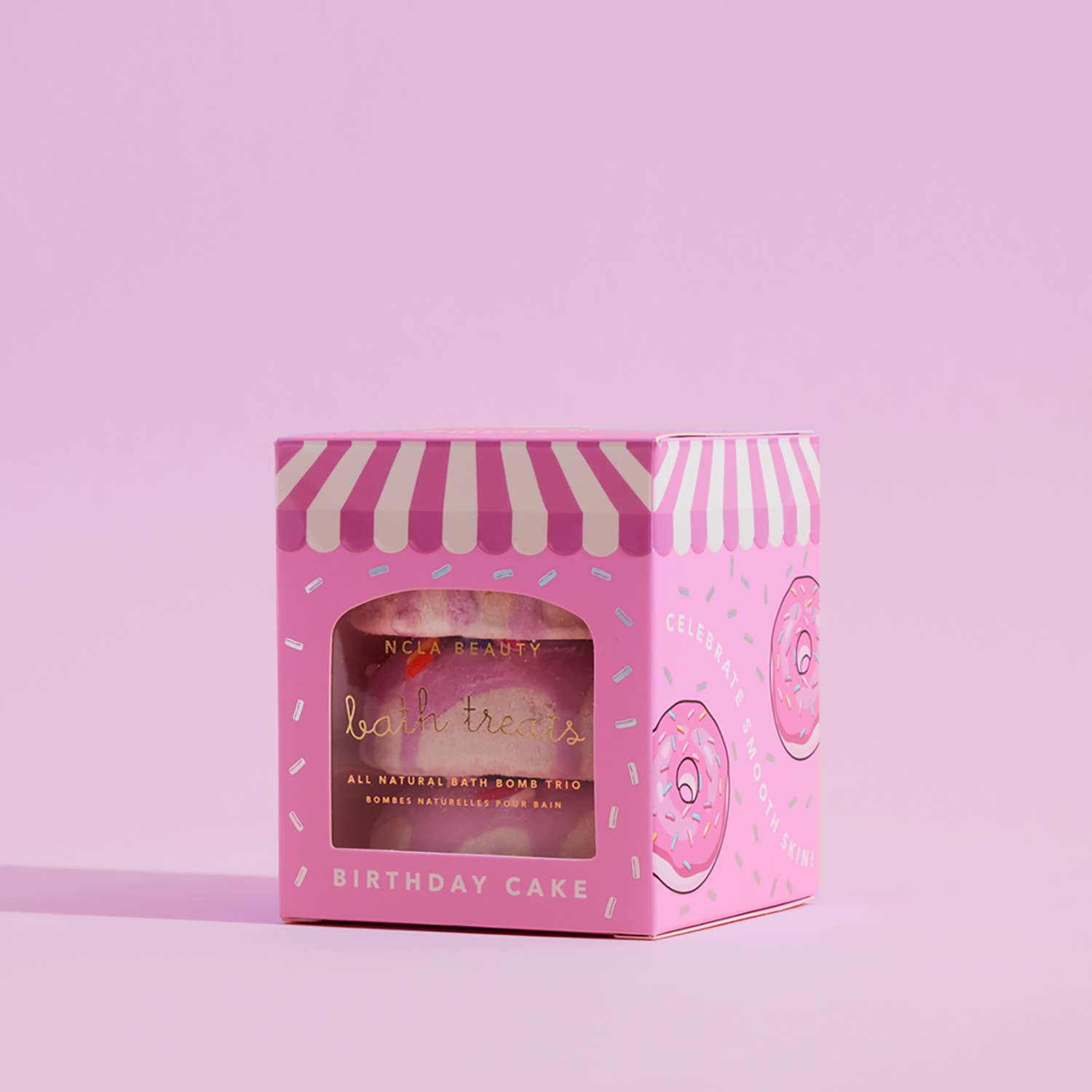 NCLA Beauty – Bomba de banho/efervescente por atacado – Guloseimas de banho de bolo de aniversário (conjunto de bomba de banho de 31