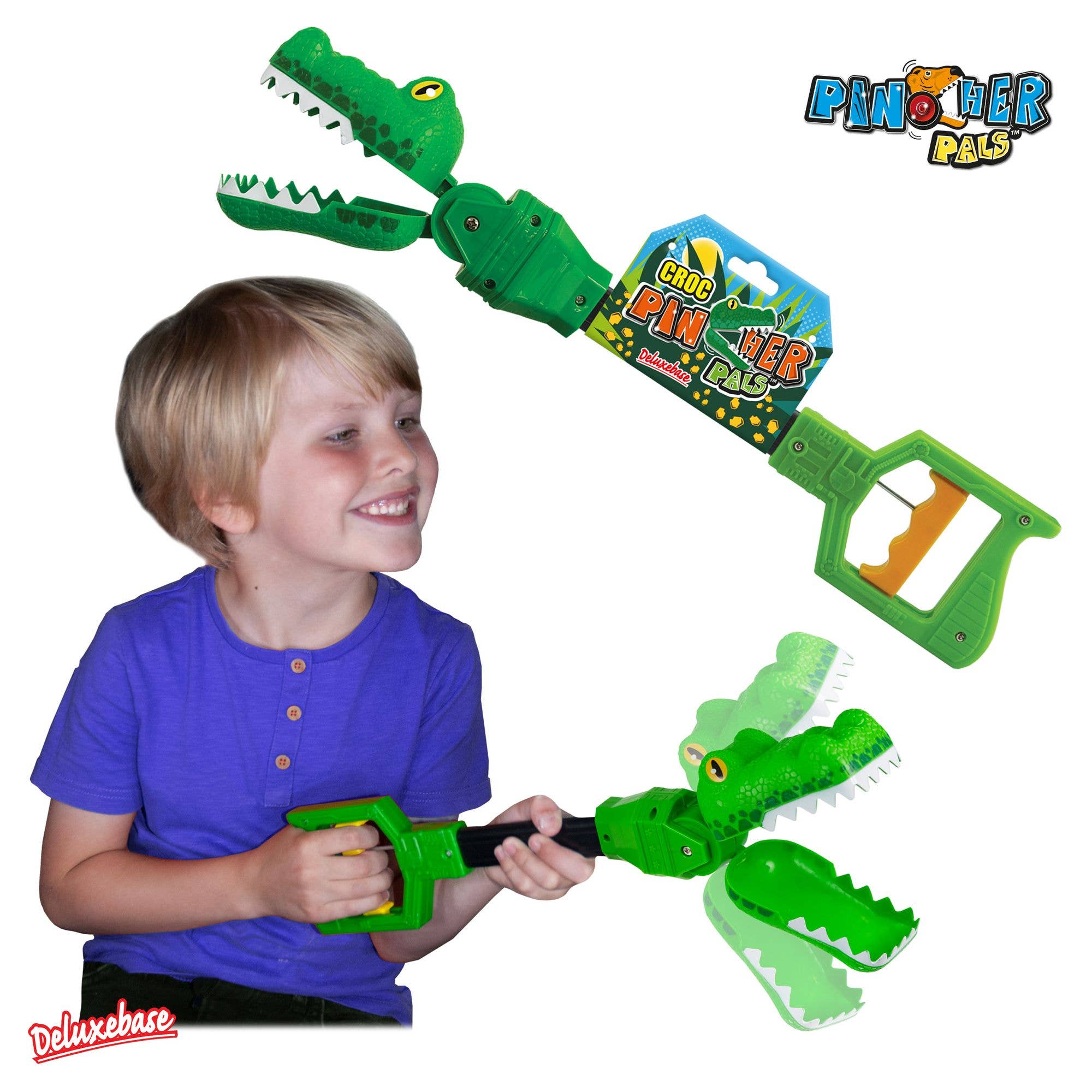 Deluxebase – wholesale Fidget toy – Kids – Pincher Pals - Crocodile Plastic Grabber Toy1