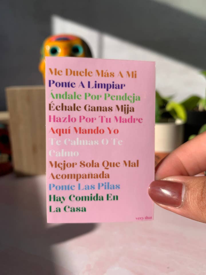 Dichos Sticker for wholesale by Very That