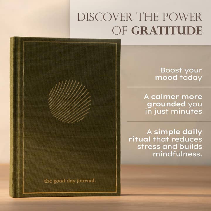 The Good Day Journal for wholesale by Anecdote Goods