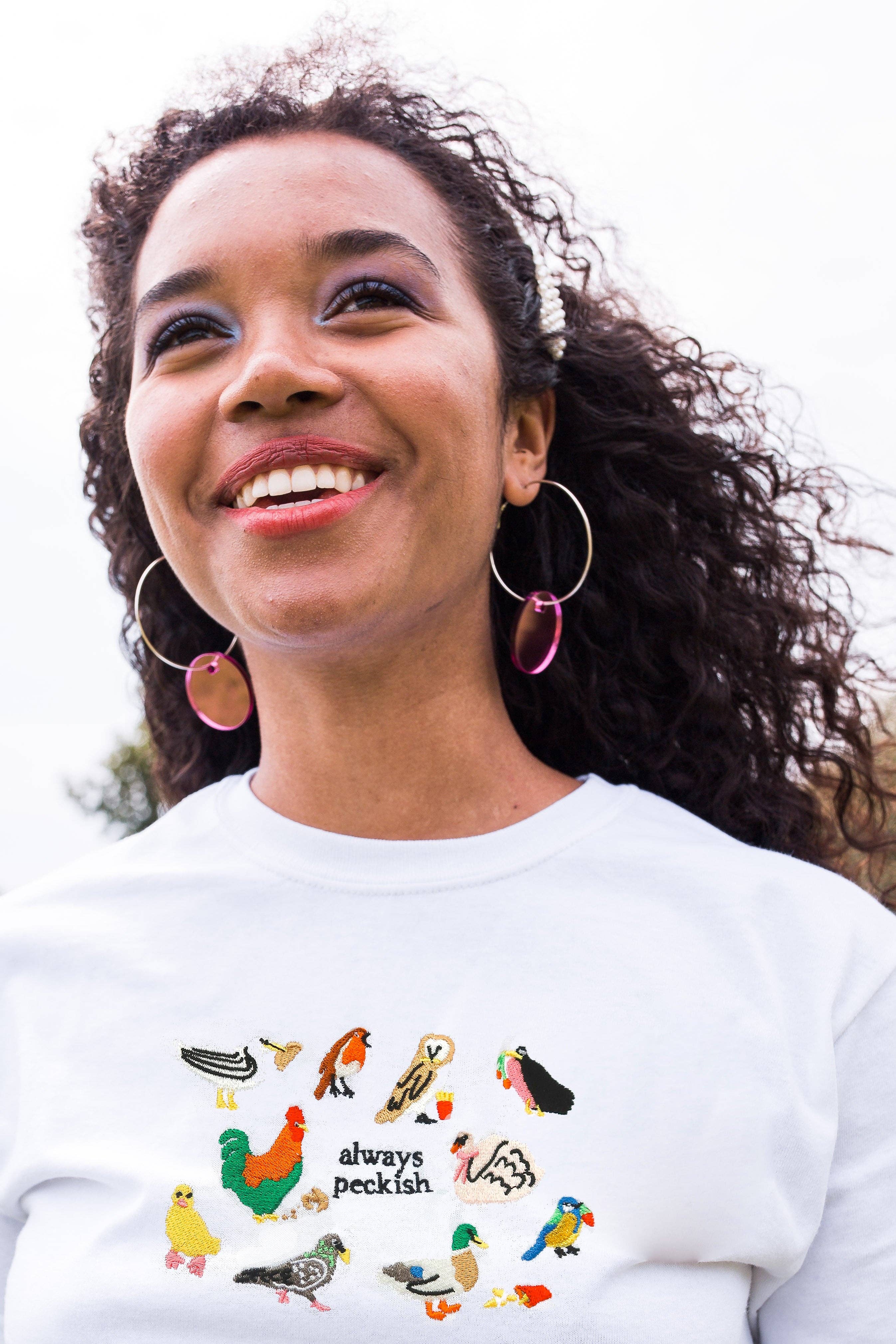 Limpet Store - Wholesale T-Shirt - Women's - Always Peckish Embroidered T-Shirt5