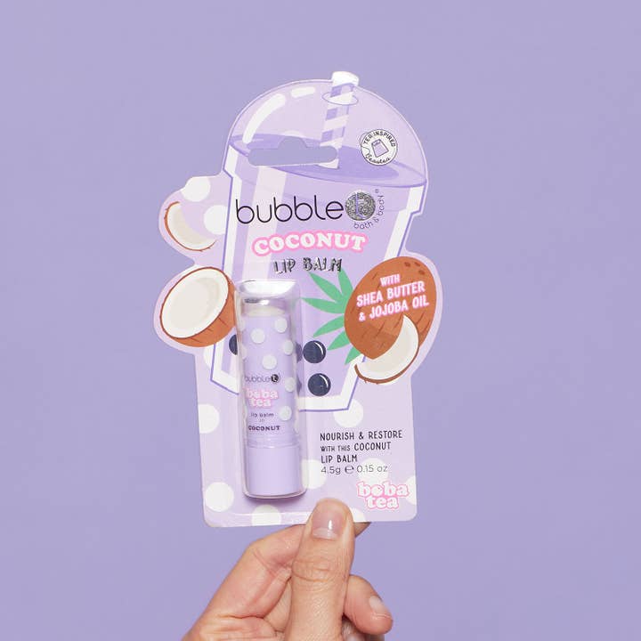 Bubble T Cosmetics - Wholesale Lip Balm - Boba Tea Coconut Lip Balm (4.5g)