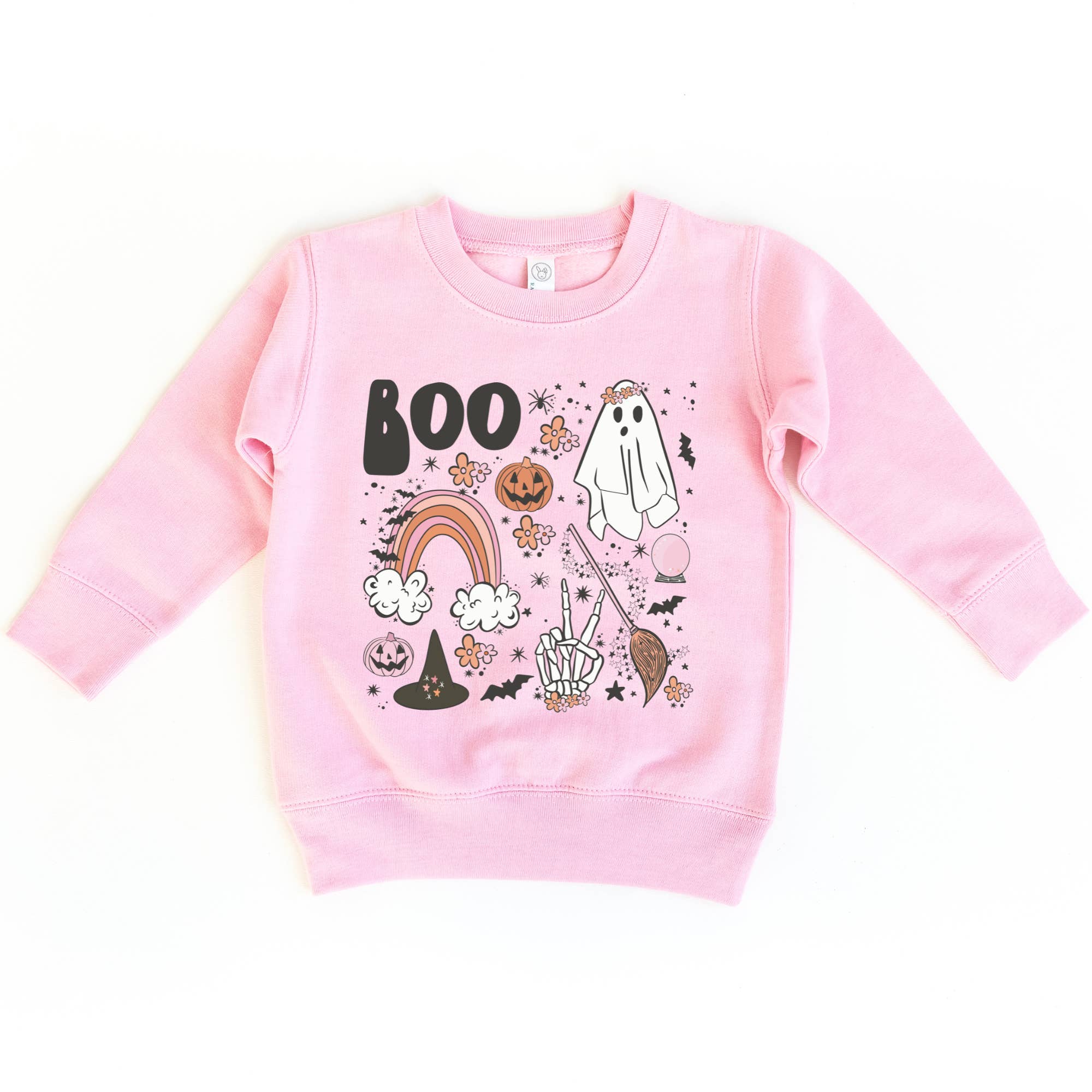 Benny & Ray Apparel - Wholesale Sweatshirt - Kids - Halloween Favorites Spooky Boo Toddler and Youth Sweatshirt