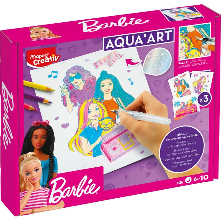 Maped Deutschland GmbH - Wholesale Art Set - Kids & Baby - Aqua'Art coloring kit - Barbie
