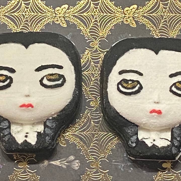 Seaside Sudz, LLC - Wholesale Bath Bomb/Fizz - Wednesday Addams Bath Bomb, Bath Bomb Art, Halloween Bath