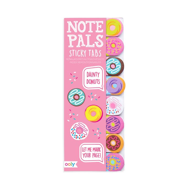 note Pals Sticky Tabs: Dainty Donuts - 1 Pack for wholesale by OOLY