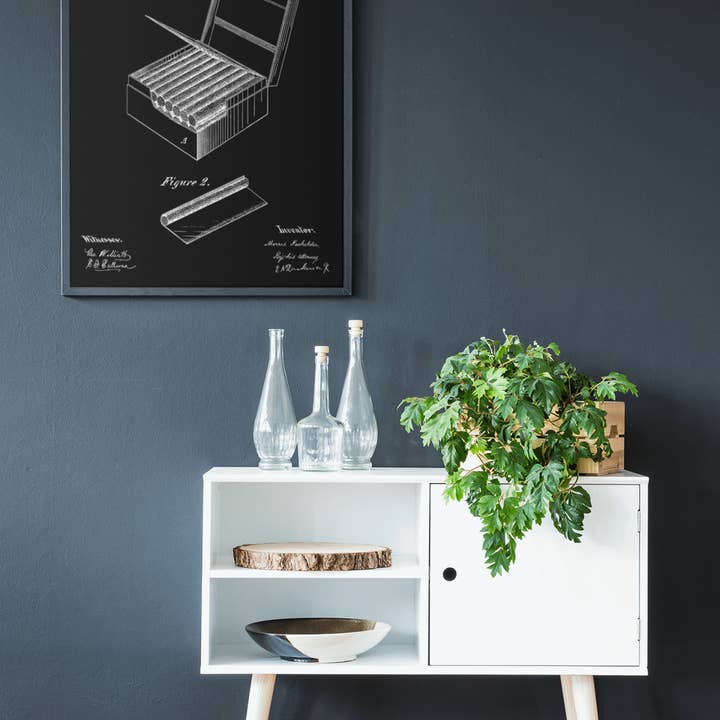 reetro - Wholesale Poster - Patent drawing cigarette box2