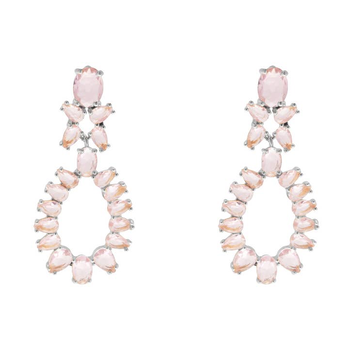 Ear 391 silver Lightpink for wholesale by Nora Norway