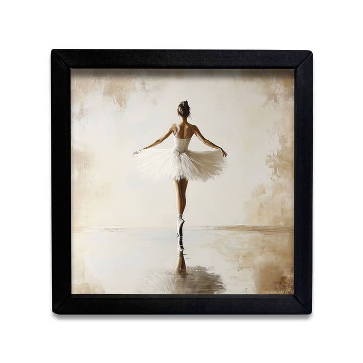 HMK292 La Cornice con Ballerina per la vendita all'ingrosso da parte di JanMichaels Art & Home