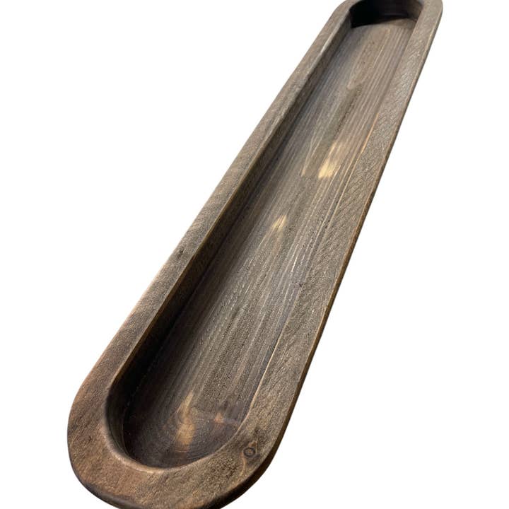 Rustic Haven Decor - Wholesale Decorative Plate/Dish/Bowl - Wooden Dough Bowl Carved 30 inch.