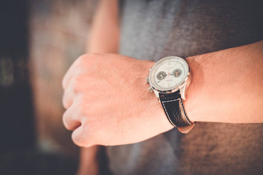 Helgray Watches - Wholesale Wrist Watch - Men's - Silverstone White3