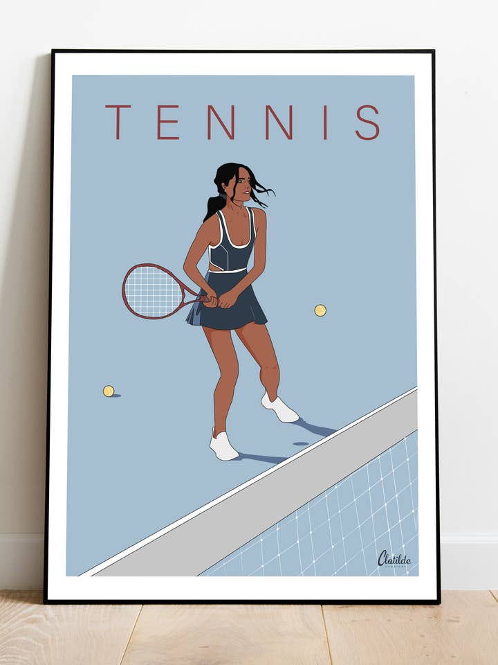 Tennis pour la vente par clotilde cugniere créations