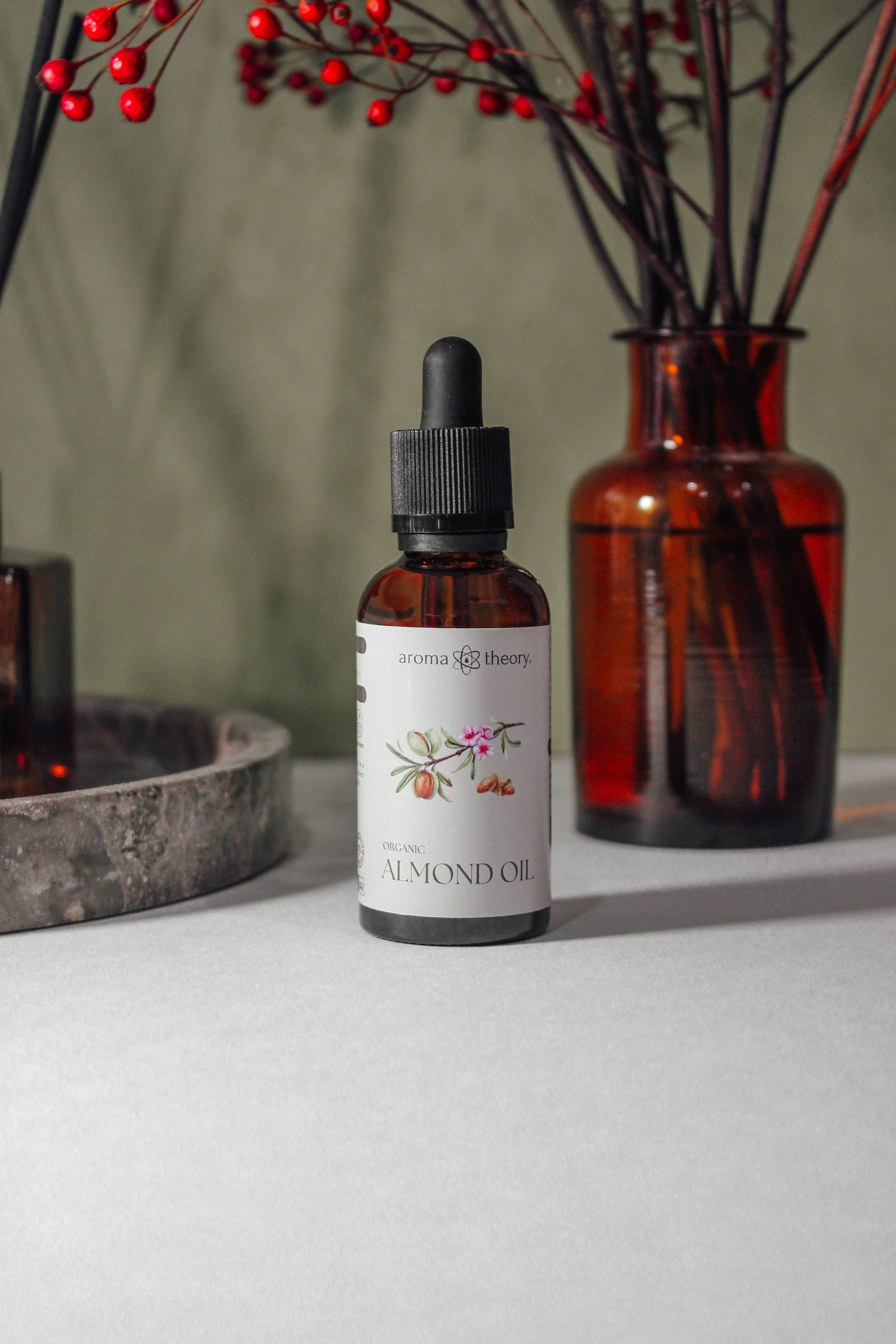 Aroma Theory - Wholesale Bath/Body Oil - Organic Sweet Almond Oil | 50ml 1