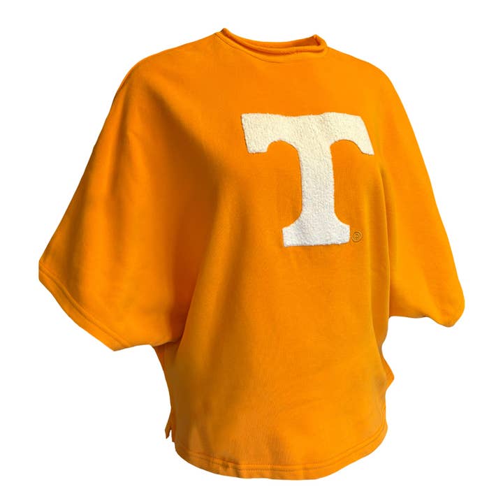 Tennessee Volunteers Ash Fleece Raglan Sleeve Top for wholesale by Emerson Street Clothing Co Collegiate Shop