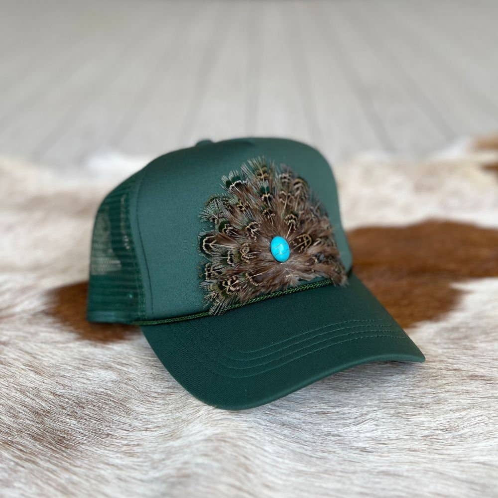 Willow Lane Hat Co. - Wholesale Trucker Hat - Women's - Feathered Trucker Caps5