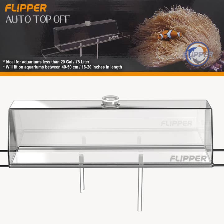 Flipper Aquarium Products - Venta al por mayor Comedero - Gatos y perros - Sistema de depósito de almacenamiento de agua para acuario de acrílico transparente Flipper ATO Auto Top Off7