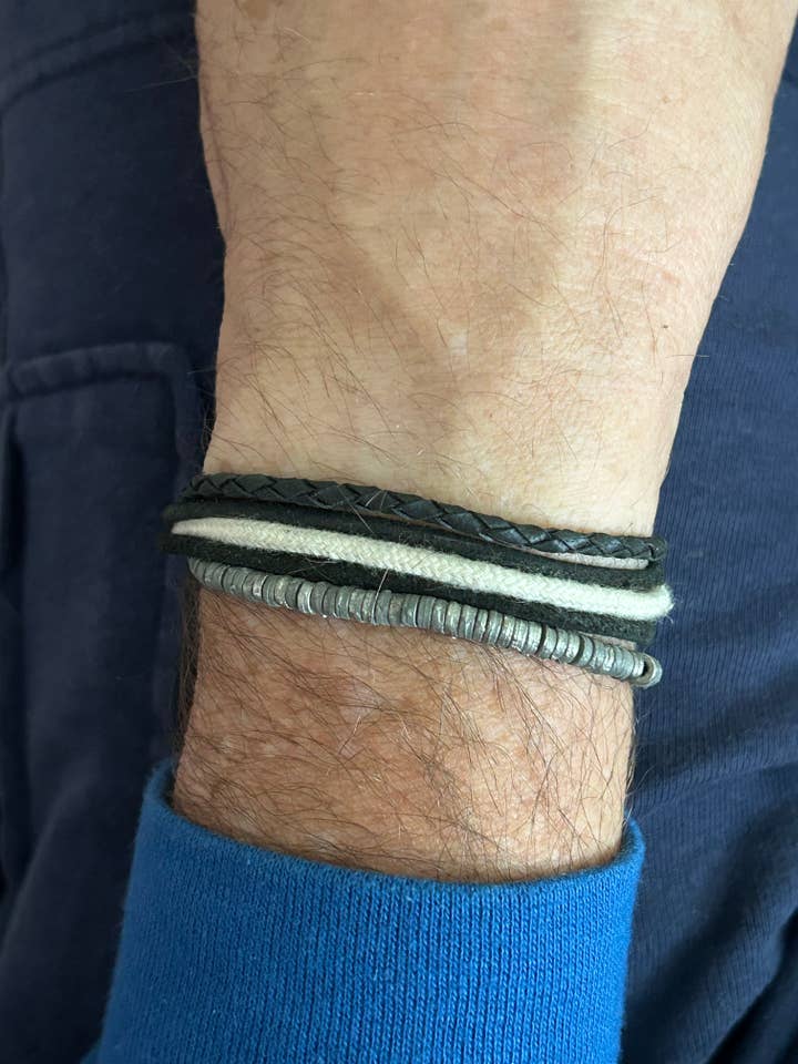 LEATHER BRACELET for wholesale by BABY JOYS